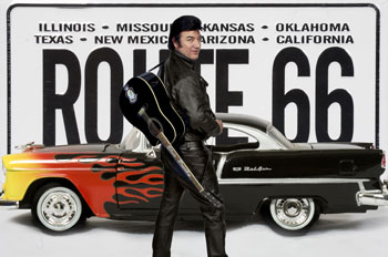 elvis tribute artist, elvis impersonator, chuck brown, nostalgic productions